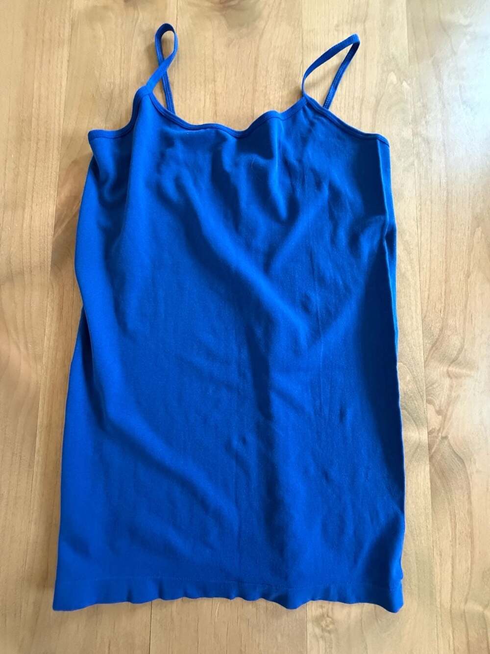 FGF Seamless Camisole Tank Top Royal Blue One Size